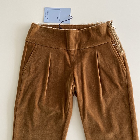New Mimisol Made in Italy Dressy Girls Velvet Pants Size 6 - Picture 3 of 10
